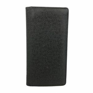 Louis Vuitton Taiga Portefeuille Brazza Long Wallet M32572 Ardoise Men's